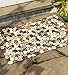 Wind & Weather Indoor/Outdoor River Rock Floor Mat, 19-1/2''H x 30''W