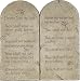 Ten Commandments Wall Relief (Smaller Size)