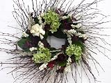 Savannah Dried and Preserved Floral Birch Wreath (20 inch)