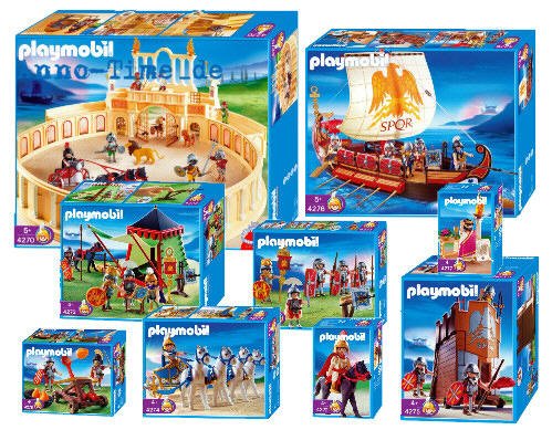 Playmobil Römer Komplettset 9-teilig