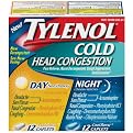 Tylenol Cold Head Congestion Day/Night Pack- 24 Ct
