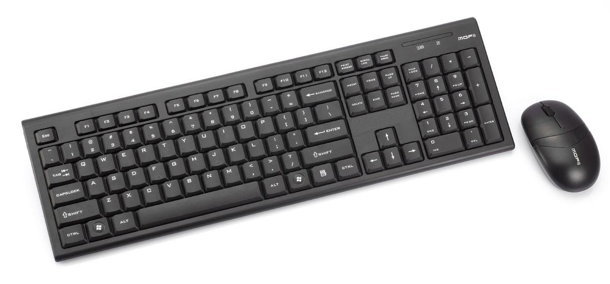 Slim Wireless Keyboard and Mouse for PC Mac MOFII X120K Argos eBay
