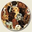 AutoCoaster ~ Dog Collection ~ Tile Drink Coaster for car cupholder - code 775