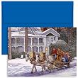 Hitching A Ride Christmas Cards -