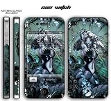 New Apple iPhone 4 Designer Skin with ANTENNA GUARDS- Sea Witch