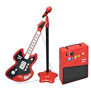 Guitar and Microphone with stand