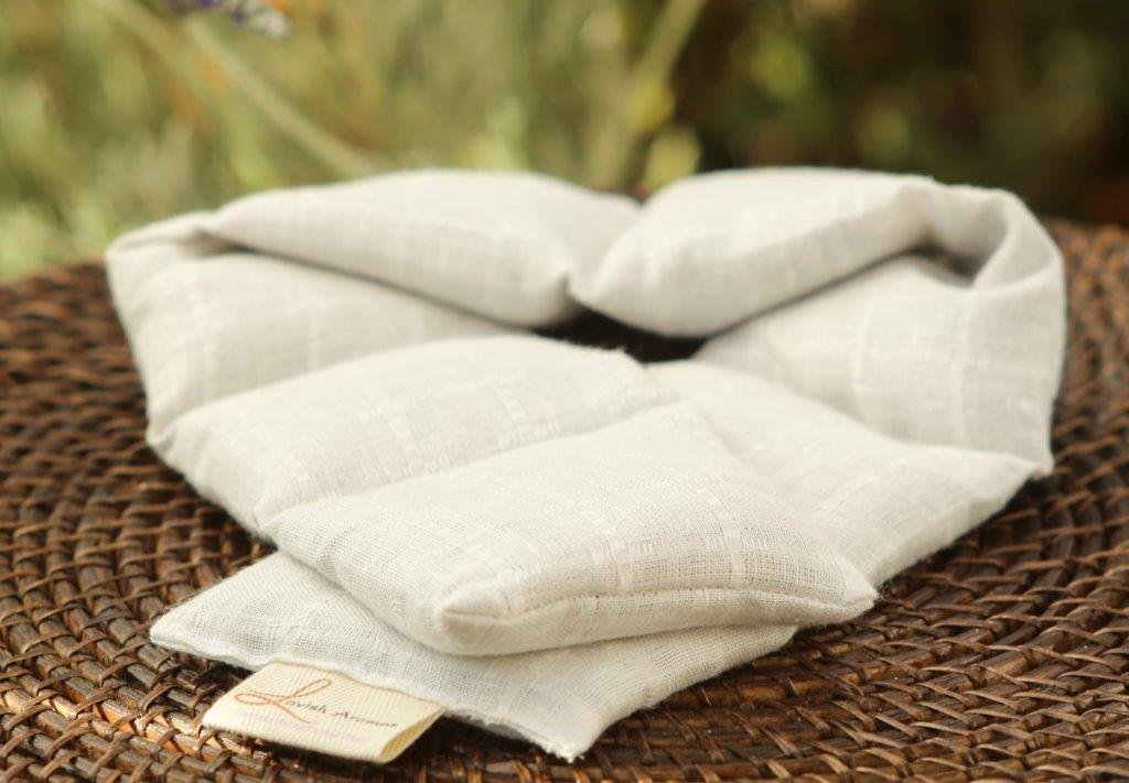 Amazon.com: Organic Flax Seed Lavender Aromatherapy Neck Pillow ... Amazon.com: Organic Flax Seed Lavender Aromatherapy Neck Pillow ...