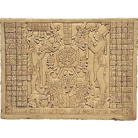 Maya Tablet of the Sun Relief from Palenque wall plaque by Museum Store Company