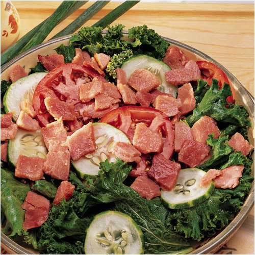 Six 8 oz. pkgs. ( 3 lbs. of Salad Meat) by Burgers' Smokehouse