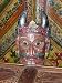 Wall Hanging-antique Hand Carved and Painted Wooden Mask 19 Inches