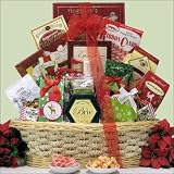 Tidings of Joy ~ Large: Christmas Holiday Gift Basket