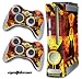 XBOX 360 Console Meltdown Design Decal Skin - System & Remote Controllers -MELTDOWN