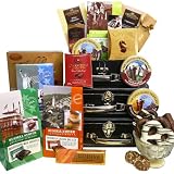 World Traveler Gift Tower - International Collection of Decadent Chocolate Treats