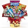 Junk Food Junky Snacks and Candy Bouquet Gift Basket - A Great Idea for Father's Day!