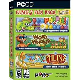 Pogo.com Family Fun Pack: Poppit! To Go / Word Whomp to Go / Phlinx to Go