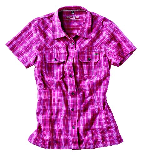 Northland Professional Damen Funktionshemd Canyon, red rose check, 44, 02-05272 Preisvergleich