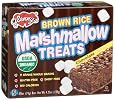 Glenn Foods Brown Rice Marshmallow Treats, Chocolate, 5-Count Boxes (Pack of 6)