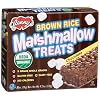 Glenny's Brown Rice Marshmallow Treats, Chocolate, 5-Count Boxes (Pack of 6)