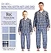 RK Classical Sleepwear Men’s Broadcloth Woven Pajama Set