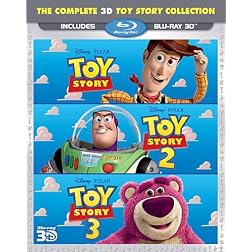 Toy Story 3d Trilogy [Blu-ray]