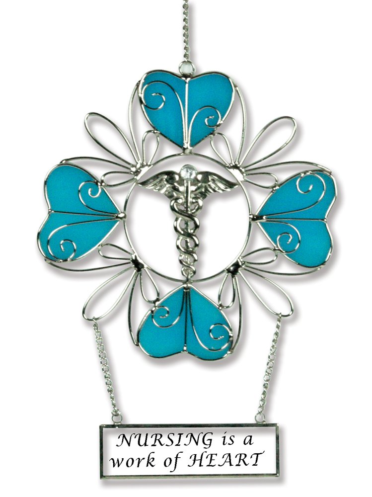 Amazon.com - Nurse Suncatcher - Glass Suncatcher - Nursing Is a ... Amazon.com - Nurse Suncatcher - Glass Suncatcher - Nursing Is a ...
