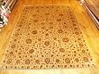 Handmade Indian Isfahan Rug 8'10"x11'8"