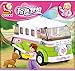 Sluban Building Block Girl's Dream of Station Wagon B0523 158pcs 1dolls
