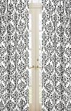 Damask Print Isabella Window Treatment Panels - Set of 2