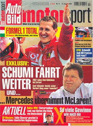 Childrens Toyshop  Magazines : Auto-Bild Motorsport