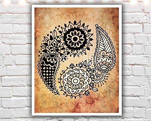 "Yin Yang" - PAPER PRINT - bohemian art