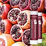 Beauty by Earth LIP BALM ★ 100% Natural Beeswax Uniquely Refreshing Exotic Flavors Lip Care with Shea Butter, Vitamin E, Cocoa Butter - Long Lasting, Moisturizing Repair for Dry and Chapped Lips. No Toxic Ingredients - Made in the USA. 4 Pack