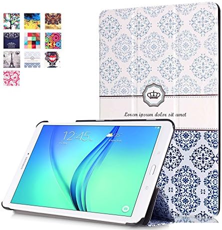 WITCASE Samsung Galaxy Tab E 9.6 Case - Slim Folding Cover for Samsung Galaxy Tab E / Tab E Nook 9.6 Inch 2015 Tablet (T560/T561/T565/T567V), Crown
