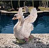 Grace Beauty Swan Bird Sculpture Statue Figurine