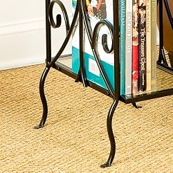 SEI Decorative Metal Magazine Table OC1349