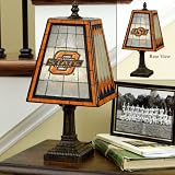 Oklahoma State Cowboys Memory Company Art Glass Table Lamp NCAA College Athletics Fan Shop Sports Te