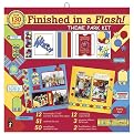 Finished in a Flash 12-Page Scrapbook Kit - Theme Park (12")