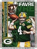 Northwest Green Bay Packers Brett Favre Retirement Throw Blanket