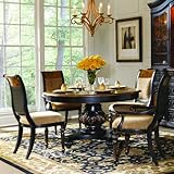 Round Pedestal Table by Hooker Furniture - Black (779-75-201)