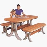 2x4basics AnySize Patio Table, Sand, 12319
