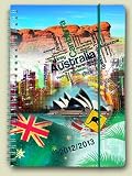 Produkt-Bild: Brunnen Sch&uuml;lerkalender 2012/2013 AUSTRALIA A6 - NEU 12 Monate Kalender