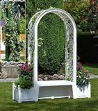 Gartenbank Brüssel grün 186x49x207 grün