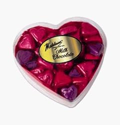 Mini Hearts Solid Milk Chocolate Gift Box (6 Oz)