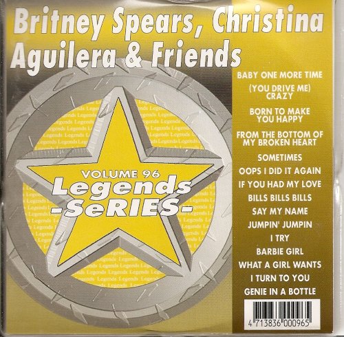LEGENDS Vol.96 Karaoke CDG Hits of BRITNEY SPEARS 