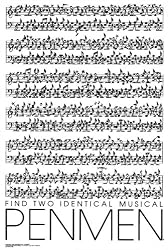 Musical Penmen - Art Poster (Artist: Blehm) (Size: 20" x 30")