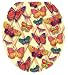 Toilet Tattoos Butterflies-a-Flutter Design, Round #TT-1700-R
