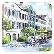 Byrd Cookie Company, Benne Wafers Rainbow Row Charleston, 6-Ounce Tin (Pack of 3)