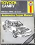 Toyota Camry Automotive Repair Manual: All Toyota Camry Models 1992 Through 1995 (Haynes Automobile Repair Manual)