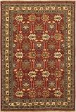Antique Kazak Rug 12'6x15' Reddish Clay