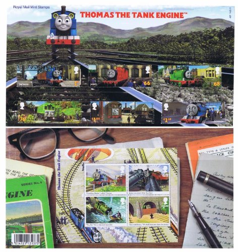 2011 Thomas the Tank Engine Stamps in Presentation pack