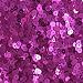 4mm Round Flat Sequins Fuchsia Pink Duo Reversible Matte and Shiny Metallic Reversible. Made in USA